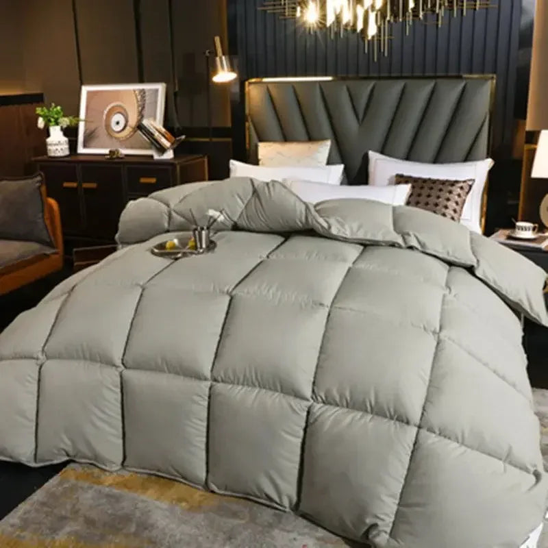Hotel Luxe Gewatteerd Dekbed Inzetstuk Koelwasbaar Hypoallergeen Omkeerbare Quilt