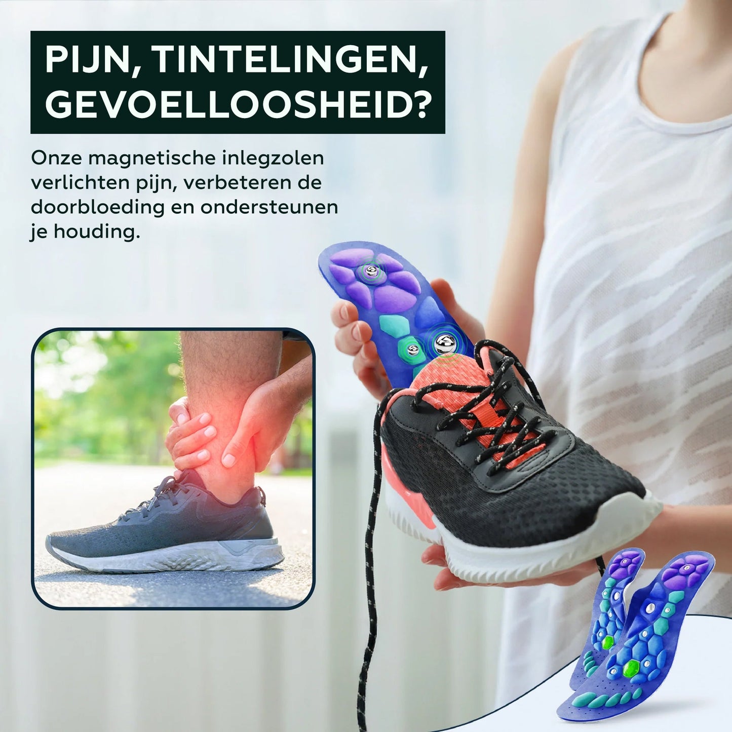 Magnetische Inlegzolen – Verlicht Elke Stap - Viqore