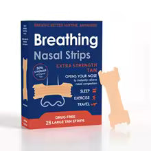 Neusstrips voor beter te ademen