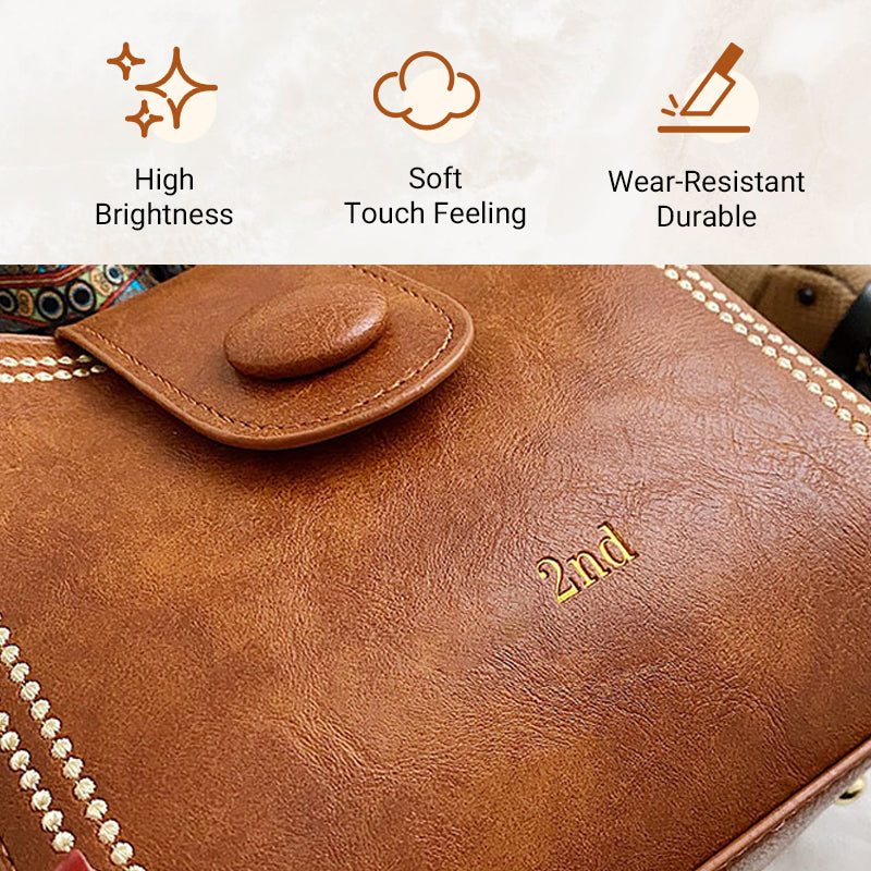 👜Vingtage modetas met verstelbare,  bredere schouderband