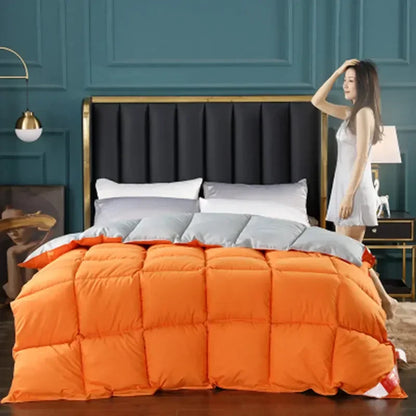 Hotel Luxe Gewatteerd Dekbed Inzetstuk Koelwasbaar Hypoallergeen Omkeerbare Quilt