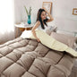 Hotel Luxe Gewatteerd Dekbed Inzetstuk Koelwasbaar Hypoallergeen Omkeerbare Quilt